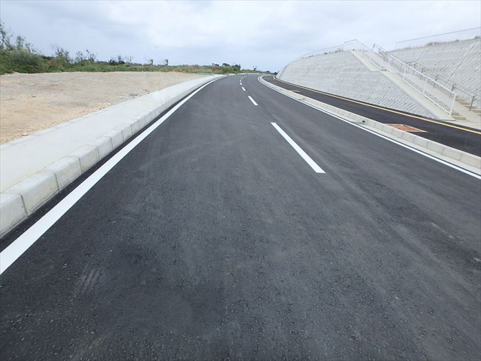 平成26年度 村道中央残波線整備工事